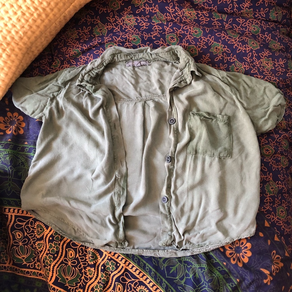 Soft Button Up Tee